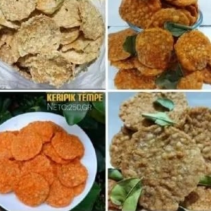 

tempe tepung renyah 200gr asin ORI pedas daun jeruk