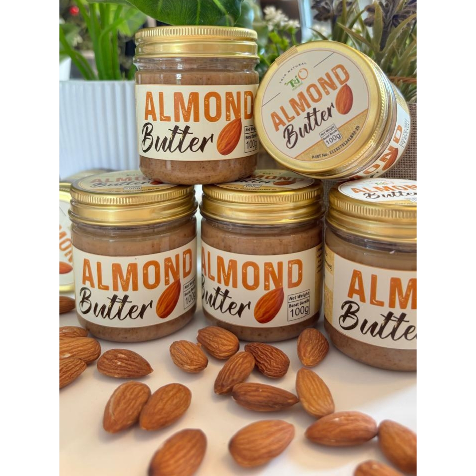 

Trio Natural Almond Butter - Selai Kacang Almond Premium