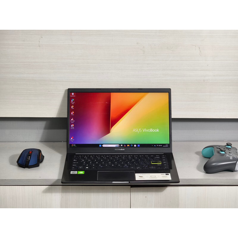 LAPTOP KANTORAN ASUS VIVOBOOK X421FQY I5-10210U NVIDIA MX350 + UHD GRAPHICS