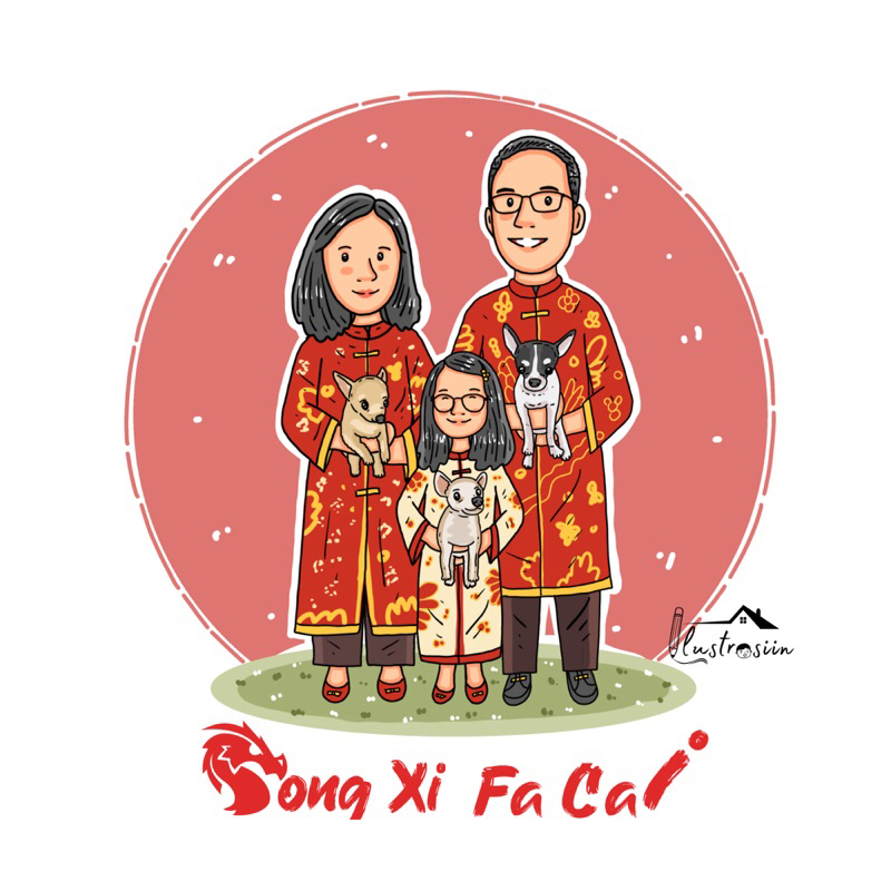 Model Ilustrasi Chibi / Ilustrasi Lucu