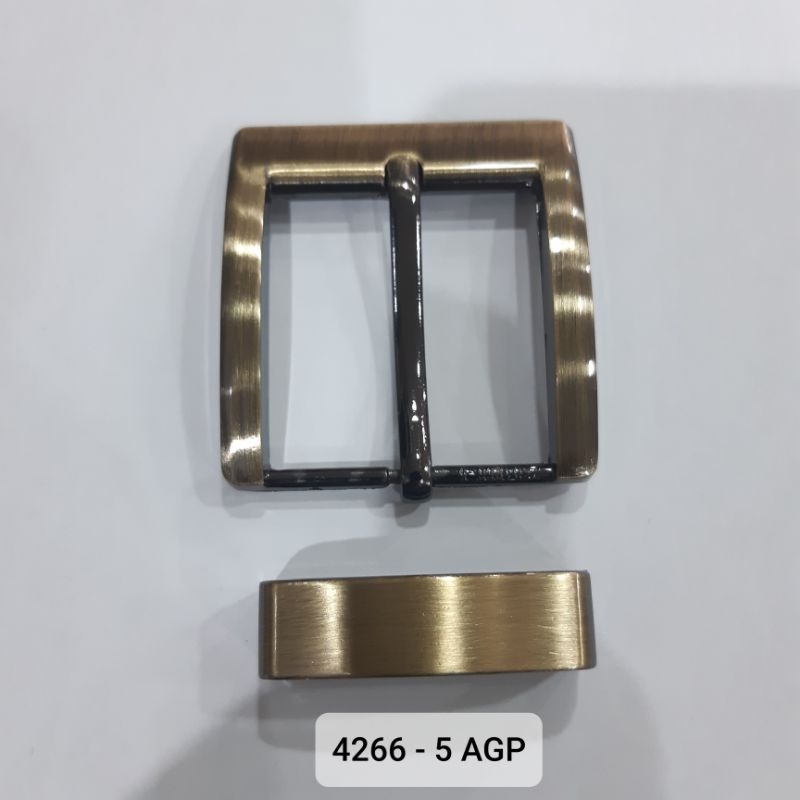 Kepala sabuk/ Kepala Gesper KG 4266 - 5 AGP + Ring @12pcs