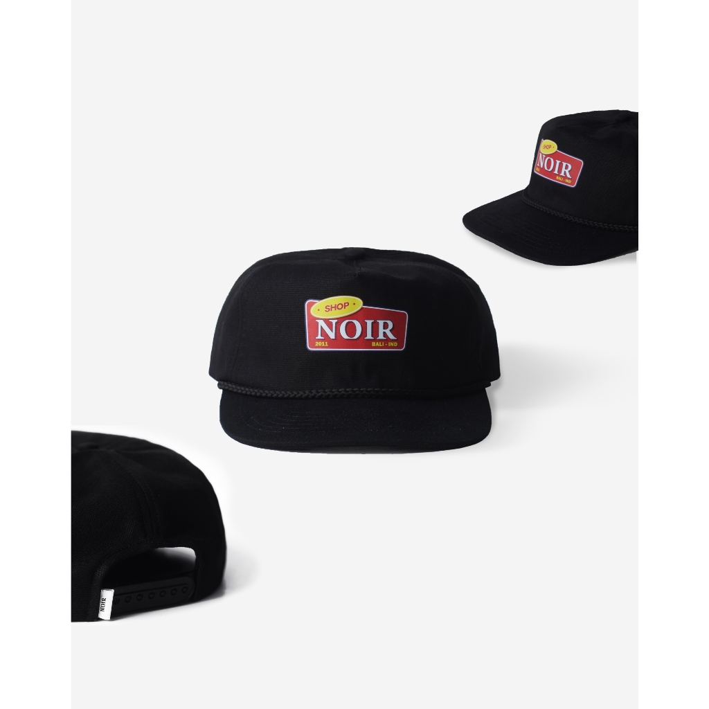 TOPI NOIR SNAPBACK TEXAS HITAM