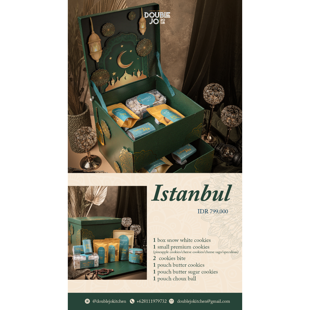 

Istanbul Cookies Hampers box