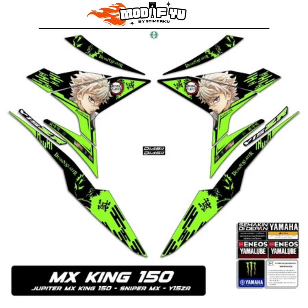 STRIPING MX KING 150 MOTIF Y15ZR ANIME 9/ YAMAHA SNIPER 150 MXi / STICKER MX KING / STIKER MX KING /