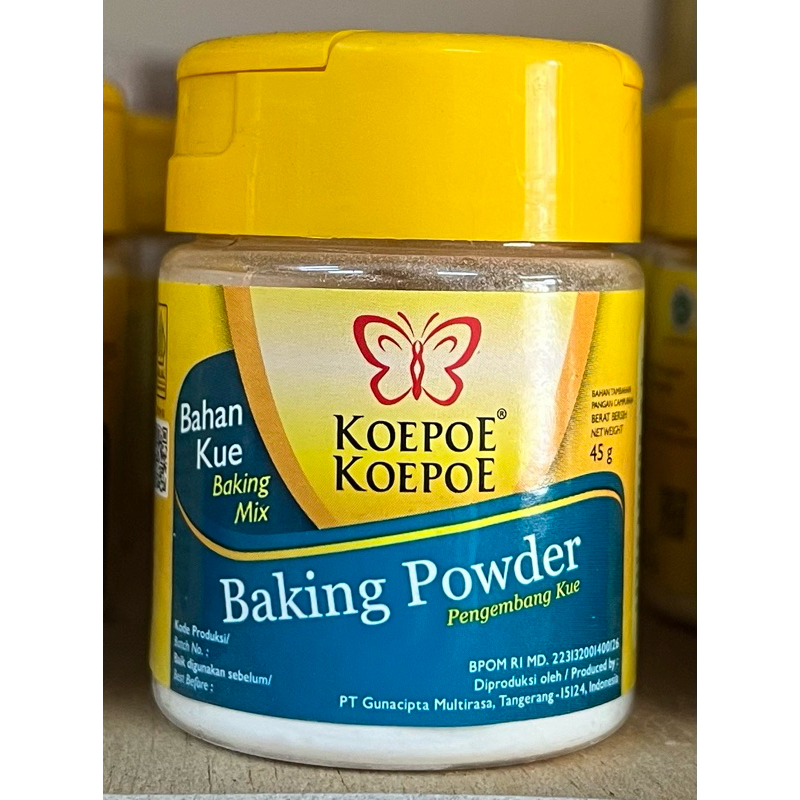 

Baking powder Koepoe koepoe 45 gr