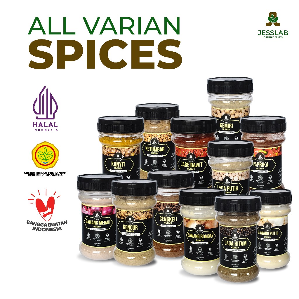 

Jesslab Spices - All Spices Bumbu Masak Dapur Rempah Lengkap