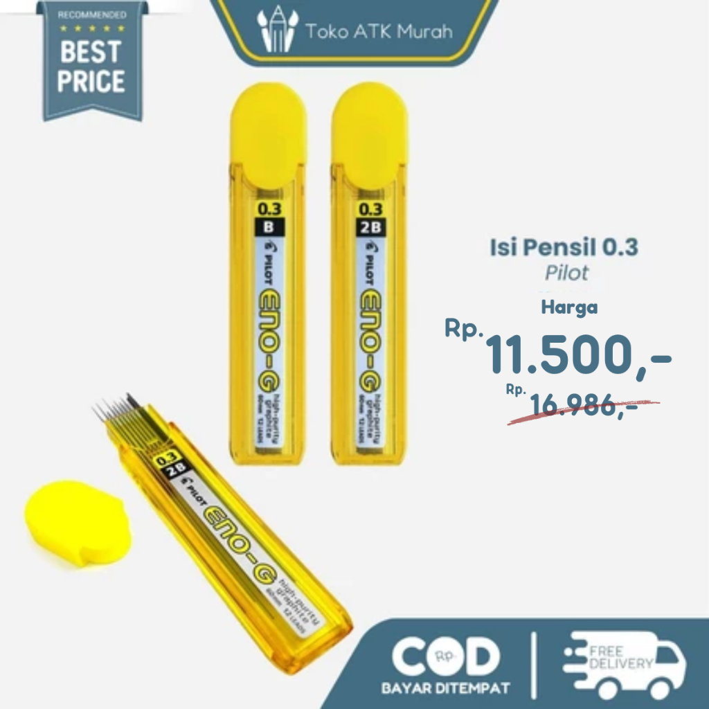 

Isi Pensil 0.3 Pilot 1Pcs