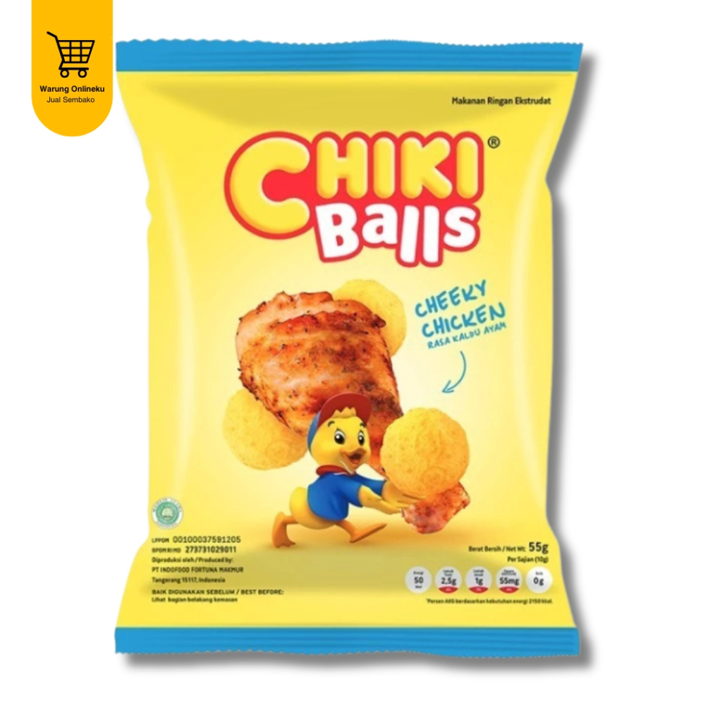 

CHIKI BALLS CHEEKY CHICKEN 55GR