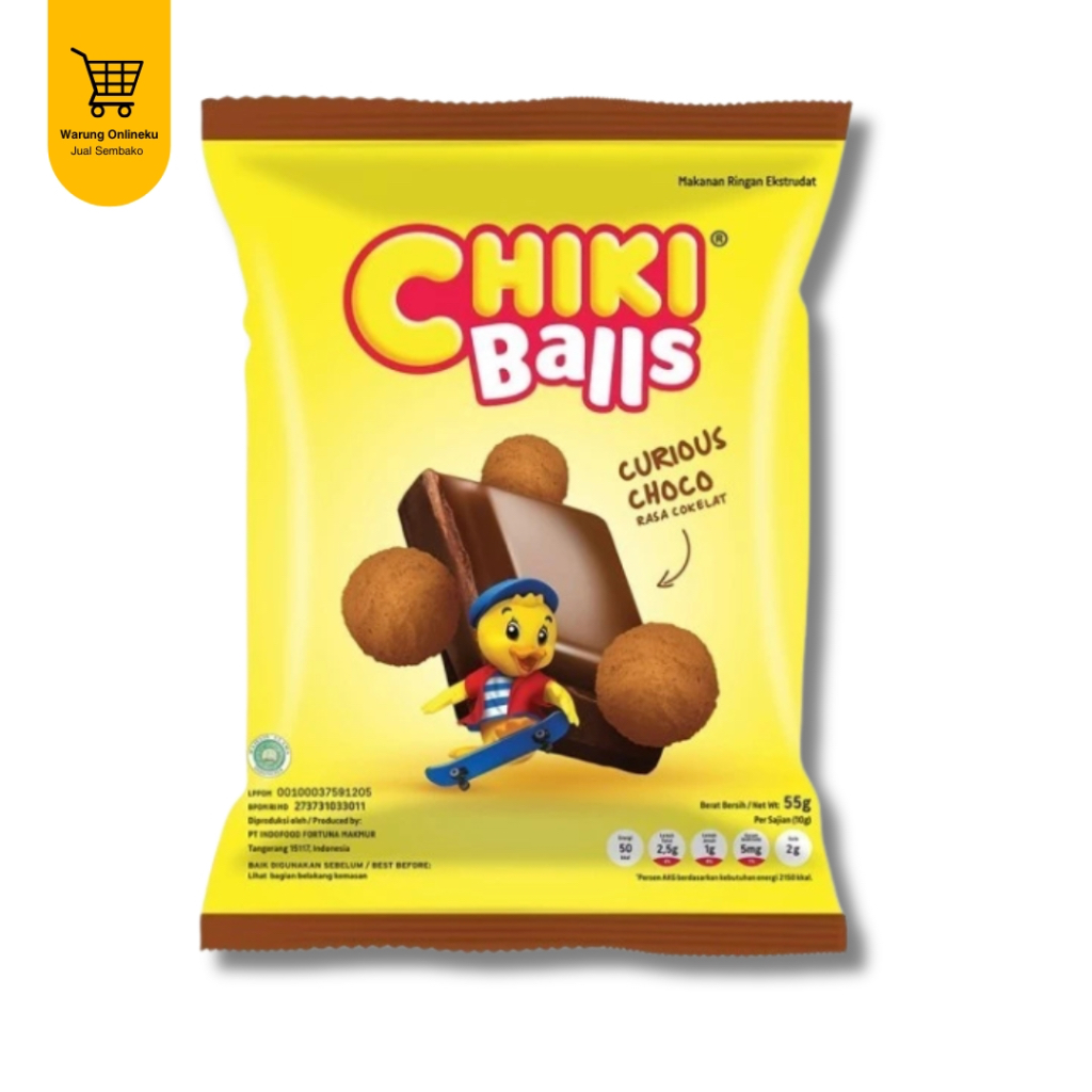 

CHIKI BALLS CHOCOLATE 55GR