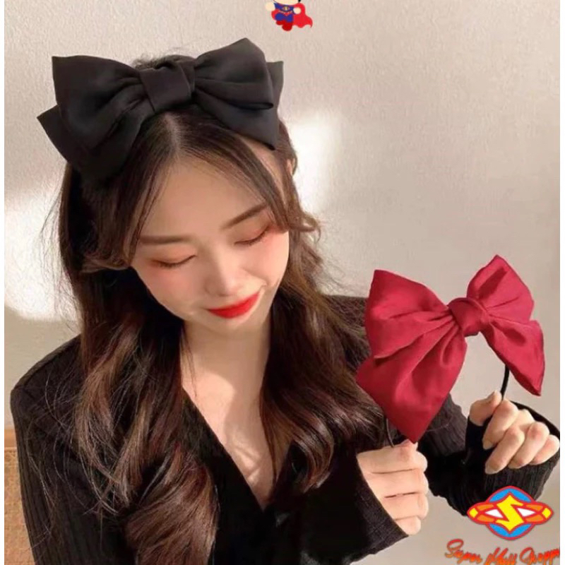 BANDO PITA BESAR BANDO KOREA WANITA DEWASA PITA BESAR BANDANA MODEL PITA POLOS HEADBAND AKSESORIS RA