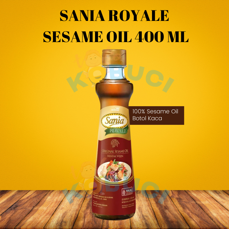 

Sania Royale Minyak Wijen 400 ml Murni 100%