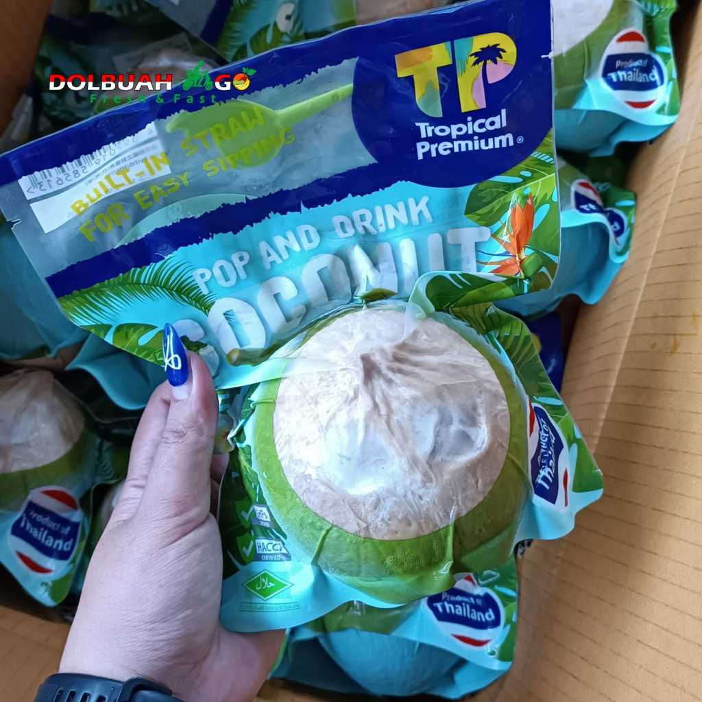 

Kelapa Muda Thailand Premium Segar - Dolbuah