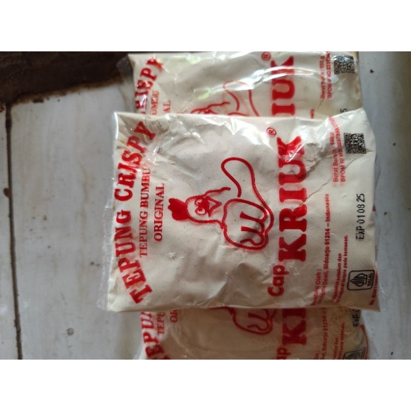 

Tepung bumbu cap kriuk 1pcs.