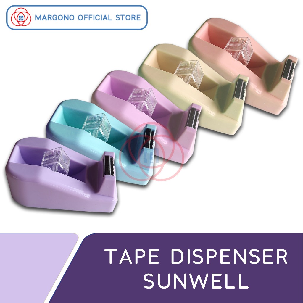 

Sunwell Tape Dispenser Kecil Mini / Tempat Isolasi Warna Pastel