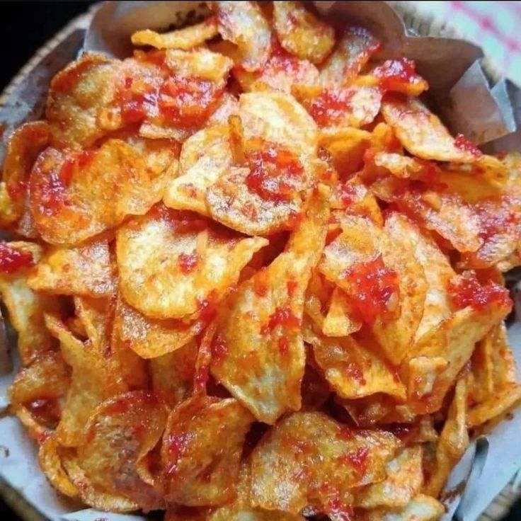 

Keripik Singkong Pedas Gurih Enak – Kemasan Praktis 200gr