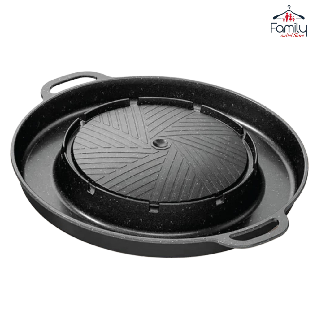 Bulgogi Pan + Steamboat | Alat Pemanggang Kompor | Grill Pan Korean Korea Barbeque BBQ SATE Daging