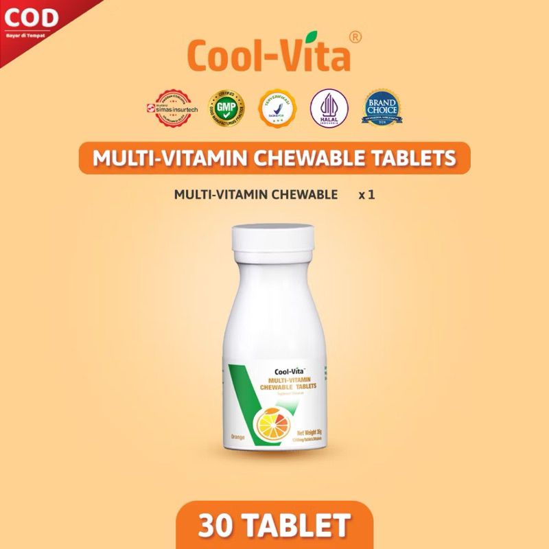 Cool-Vita Multi-Vitamin Chewable Tablet
