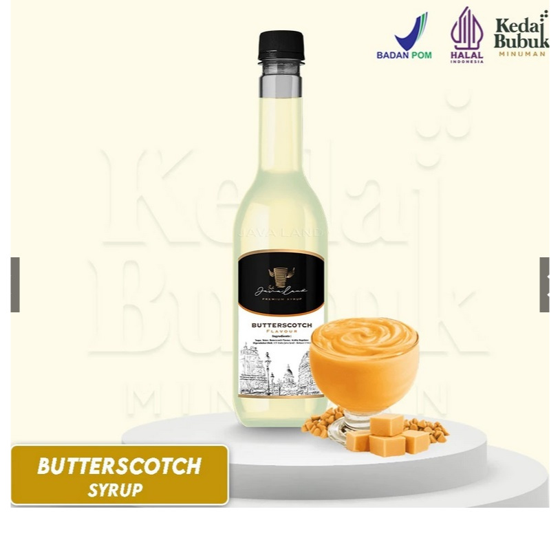 

Syrup Premium Javaland Rasa Butterscotch