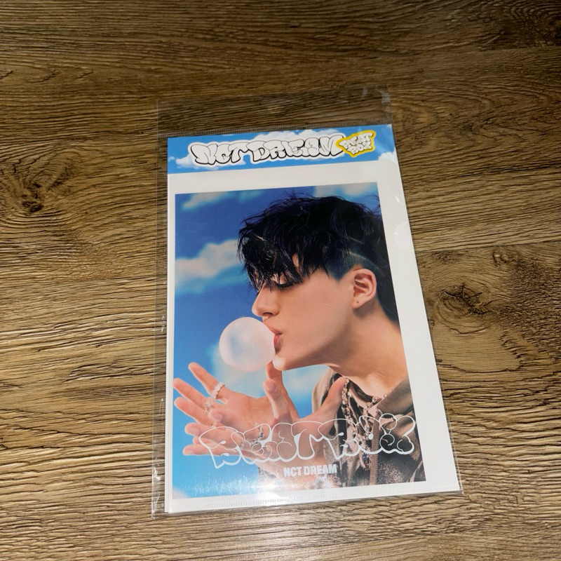 [SEALED] nct dream jeno beat box postcard + hologram photo card set