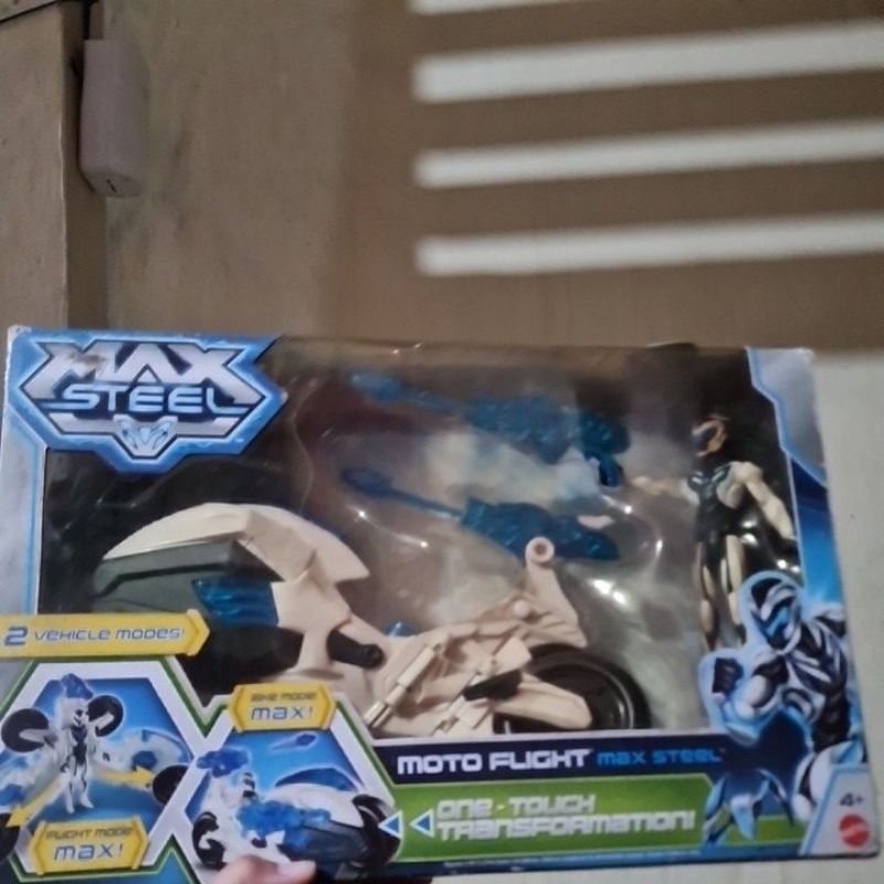 max steel moto flight max steel one touch transformation mattel