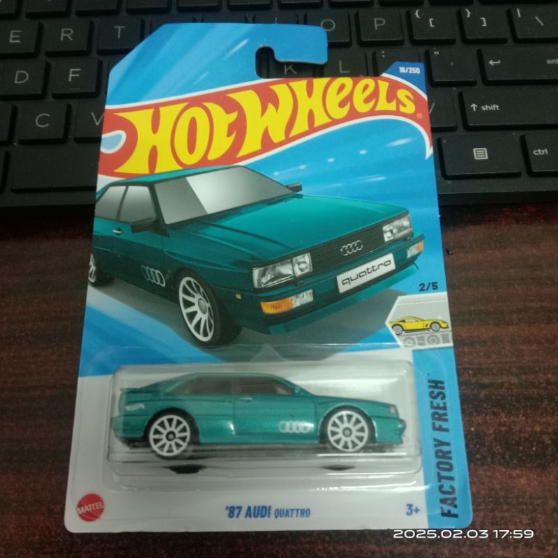 Hot Wheels 87 Audi Quattro