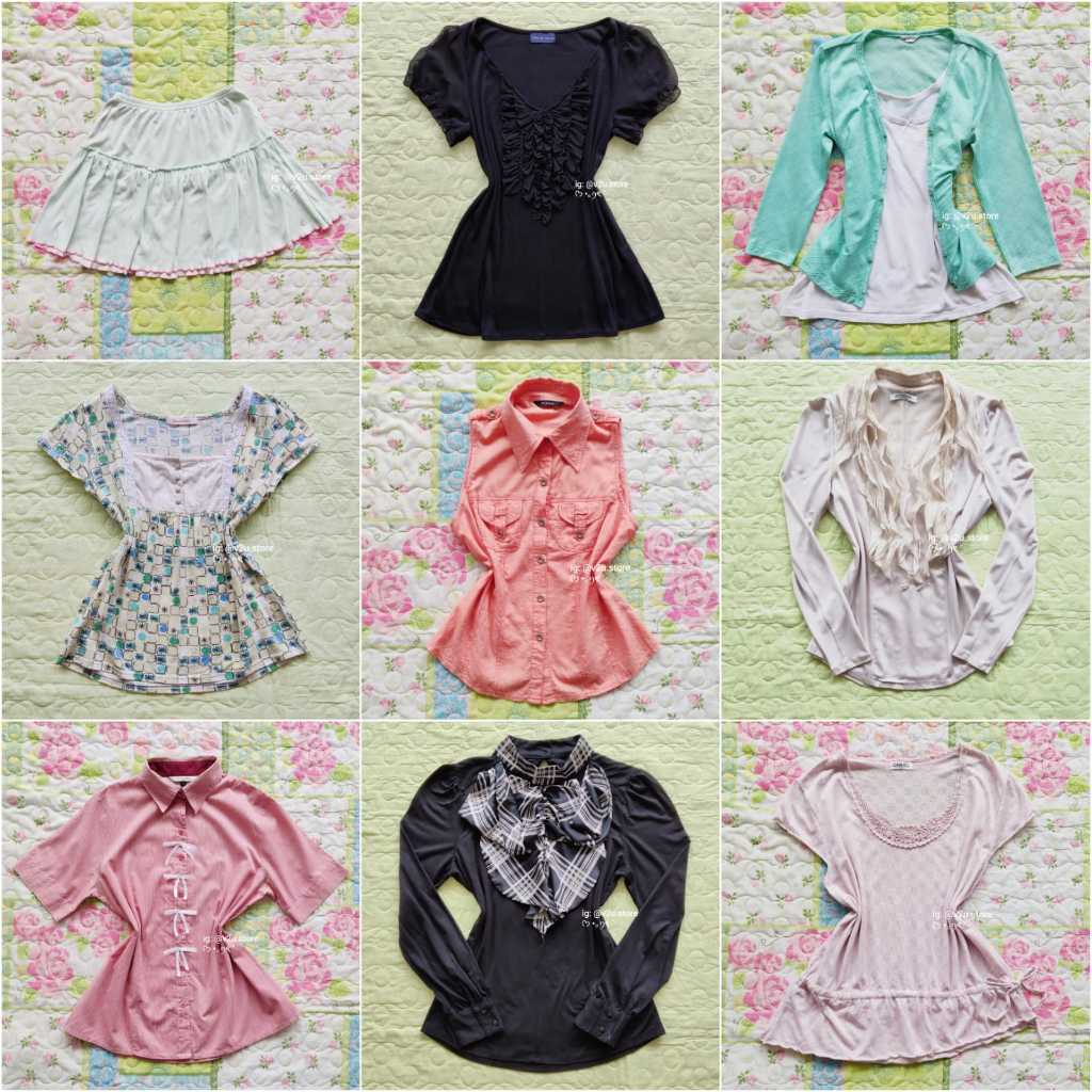 P.3 Fairycore cute coquette dollete cottagecore fatal femme y2k vintage 90s acubi downtown milkmaid 