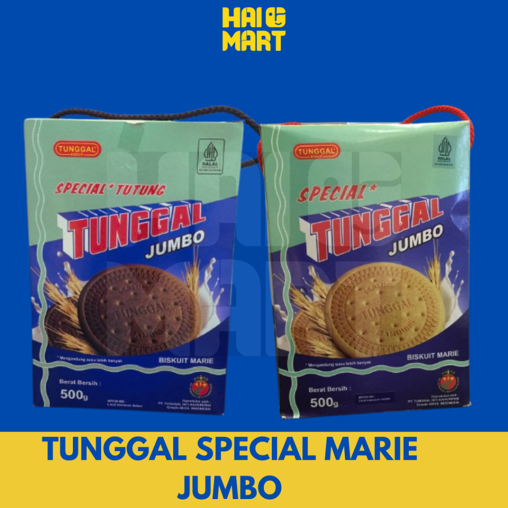 

TUNGGAL SPECIAL MARIE JUMBO ( BOX ) | KUE MARIE TUNGGAL SPECIAL BOX | BISKUIT MARIE