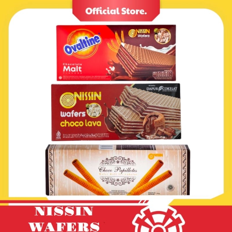 

NISSIN PAPILLOTES WAFER ROLL ISI COKELAT 185GRAM