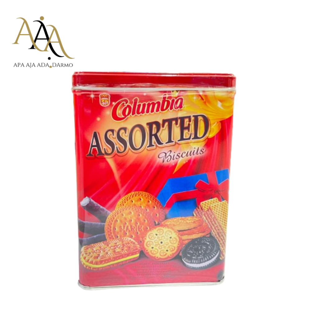 BISKUIT COLUMBIA ASSORTED TIN 750GR