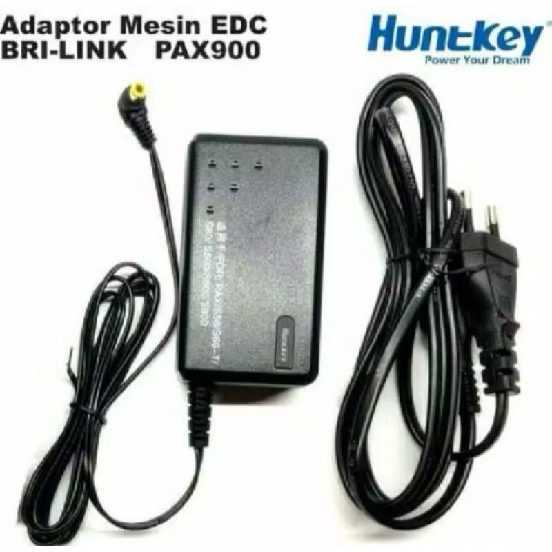 Adaptor/Charger EDC BRI PAX S800/S900 Merk Huntkey