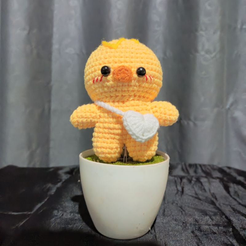 KEYCHAIN CROCHET LUCU | bbokari