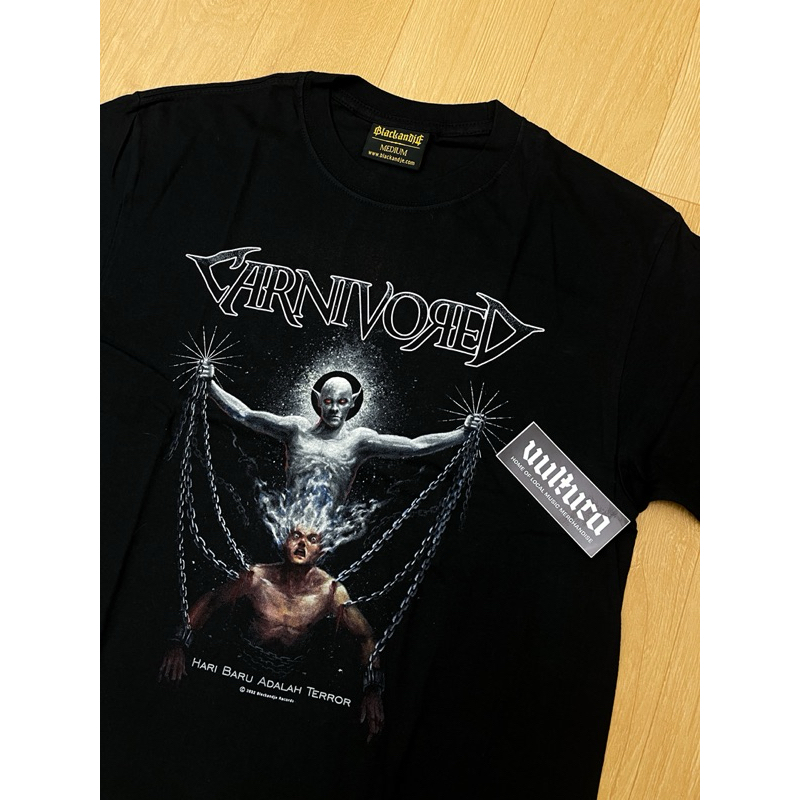 Kaos Band Original Carnivored - Hari Baru Adalah Teror