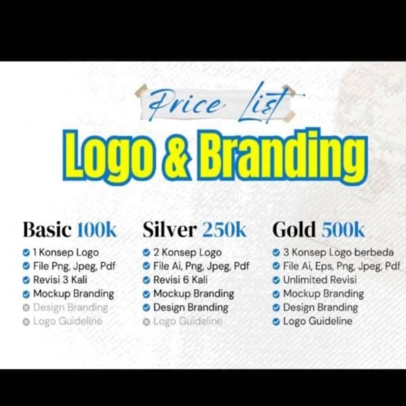 DESAIN LOGO & BRANDING PROFESIONAL