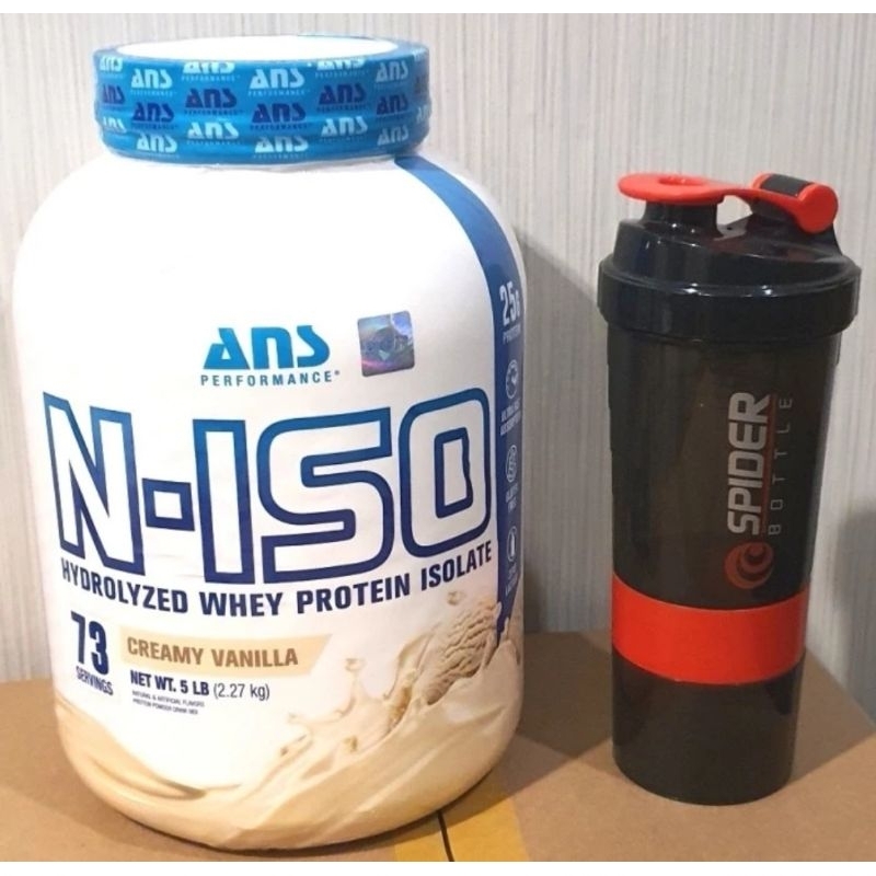 Ans N iso 5lbs whey protein isolate hydrolyzed