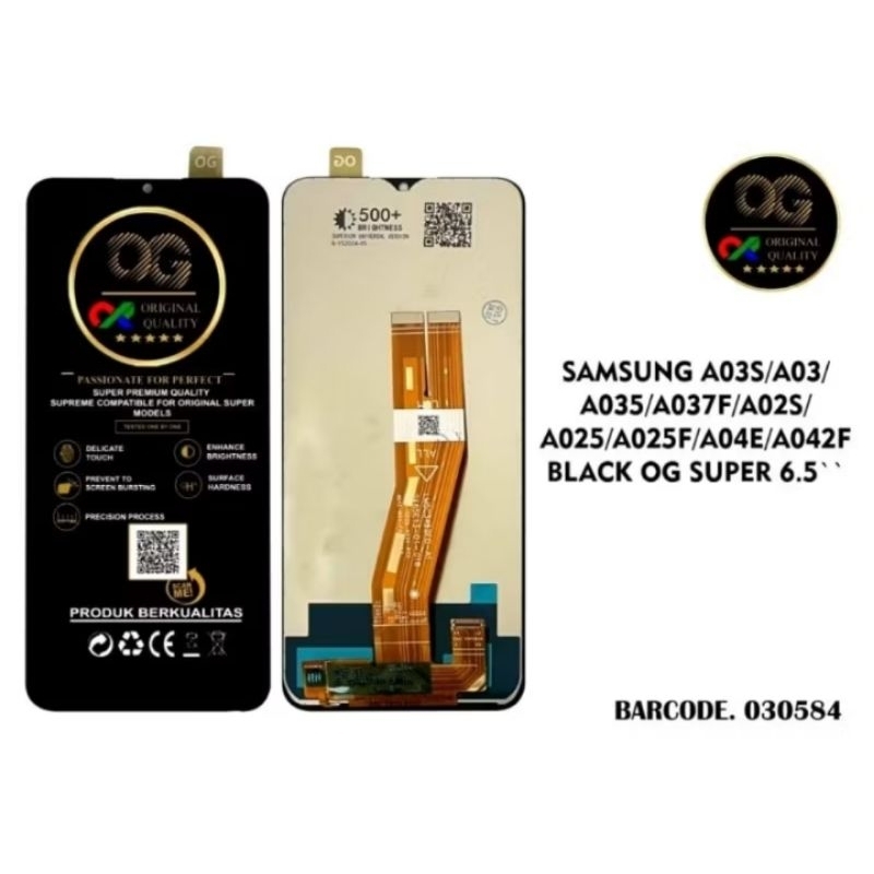 LCD OG SUPER Samsung A02S / Samsung A03 / Samsung A03S / Samsung A04E Original