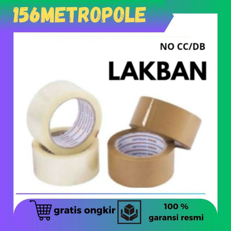 

Lakban bening -Lakban Coklat Ekonomis 45mm× 90yard