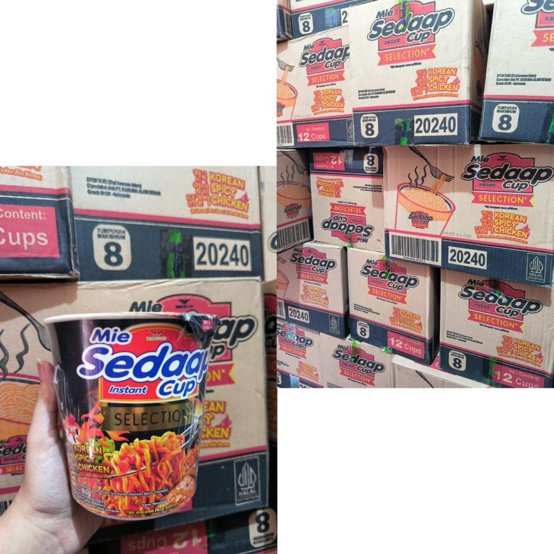 

Mie Sedap Cup Selection 18gr 1 Dus