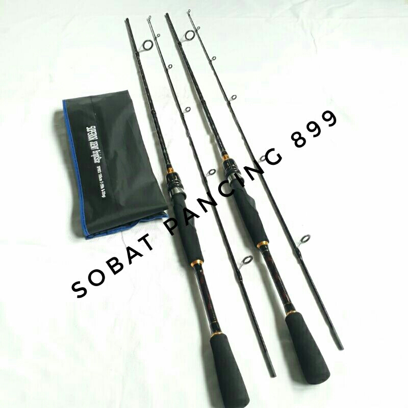 Joran pancing Joenit Brightstar Superior Top Carbon Solid Spining 180 210