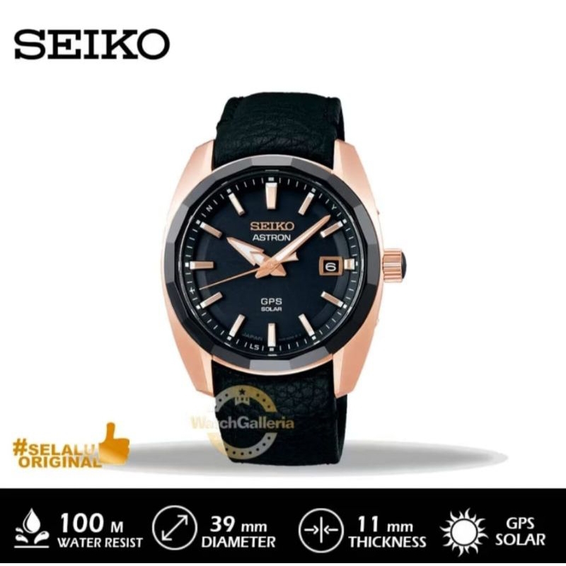 Seiko jam tangan Pria series 6671 Tali kulit