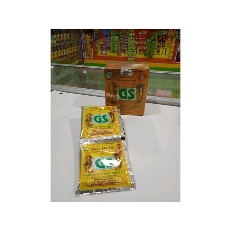 

jamu GS 1 dan GS 2 serbuk isi 25 sachet