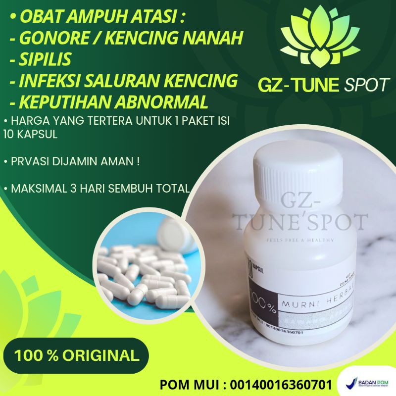 

Obat KENCING NANAH GONORE Ampuh 3 Hari Sembuh Herbal Bawang Afrika Kapsul