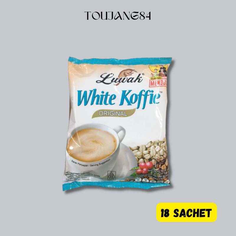 

Luwak White Koffie Original Sachet 18 @20g