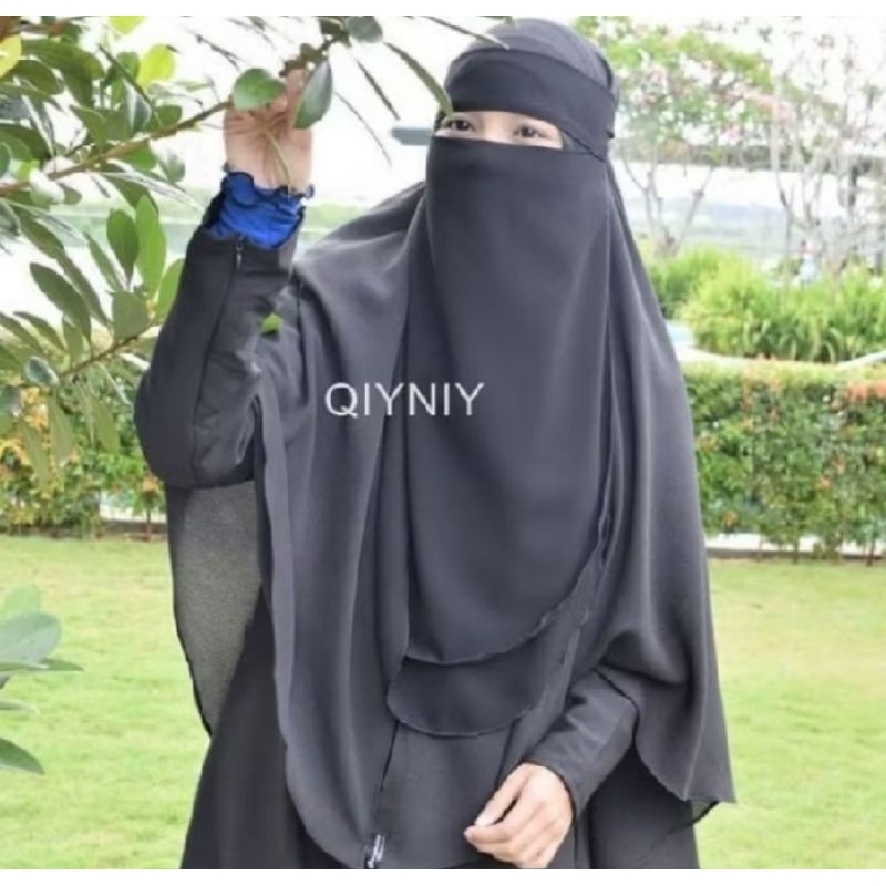 Cadar Bandana Ceruty Baby doll 2 layer