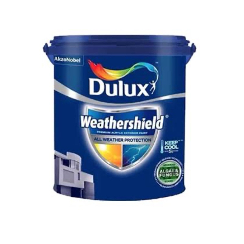 CAT DULUX WEATHERSHIELD 20LTR 20 LTR 25kg 25 KG WHITE PUTIH BASE A