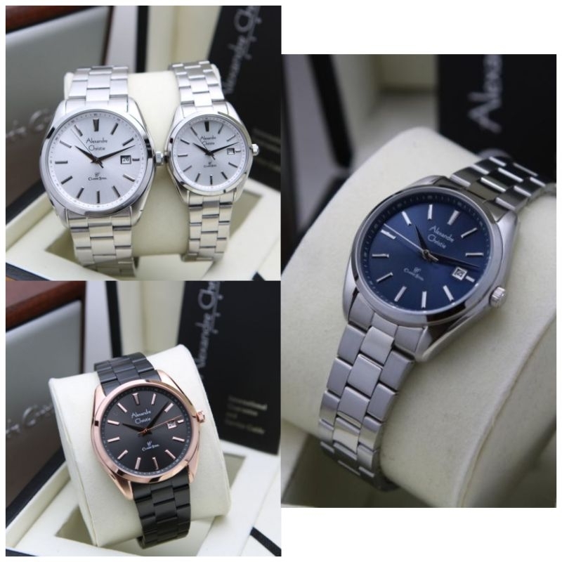 Alexandre Christie Ac 8656 - Ac8656 jam tangan couple Original