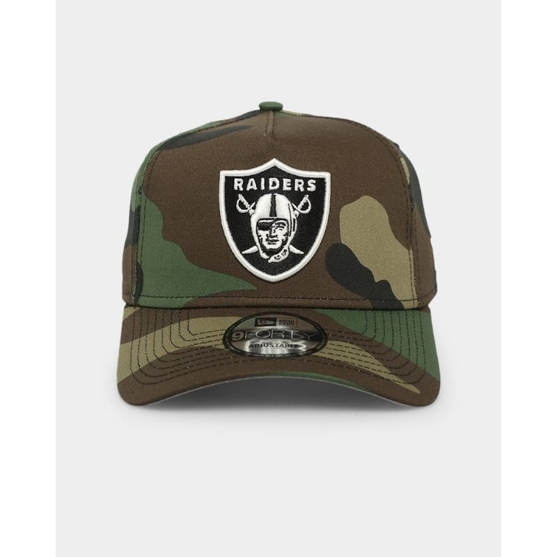 Raiders Camo A-Frame 9forty udjustable caps