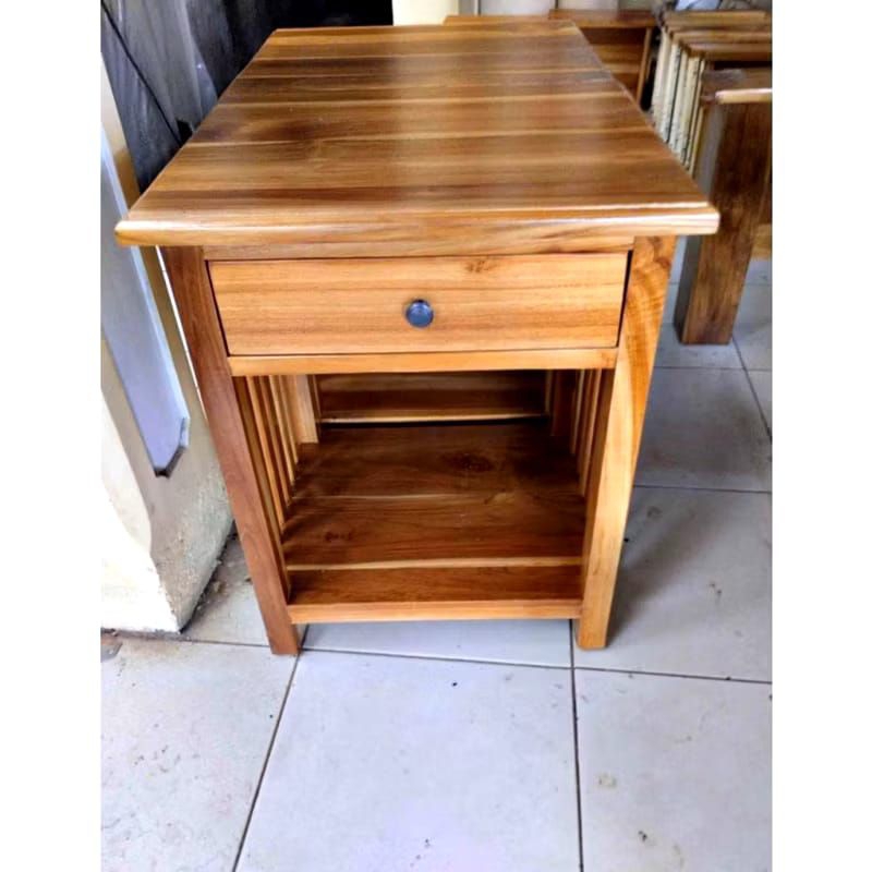 meja dispenser kayu jati meja minimalis