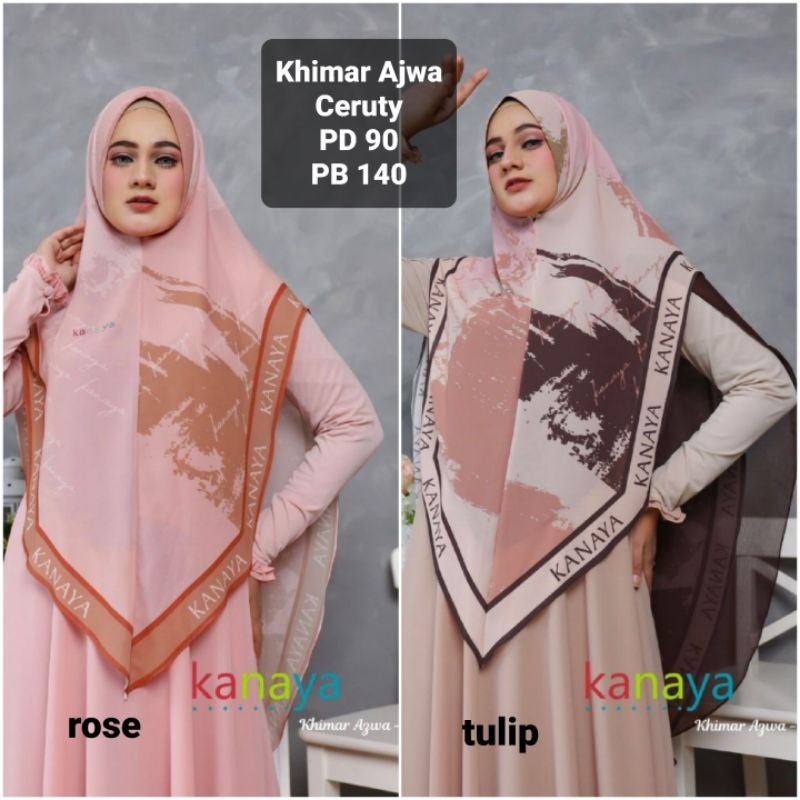 AZWA KHIMAR PRINTING BY KANAYA