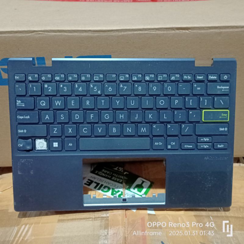 FRAME KEYBOARD LAPTOP Keyboard Asus Vivobook E210 E210ka E210ma E210mao