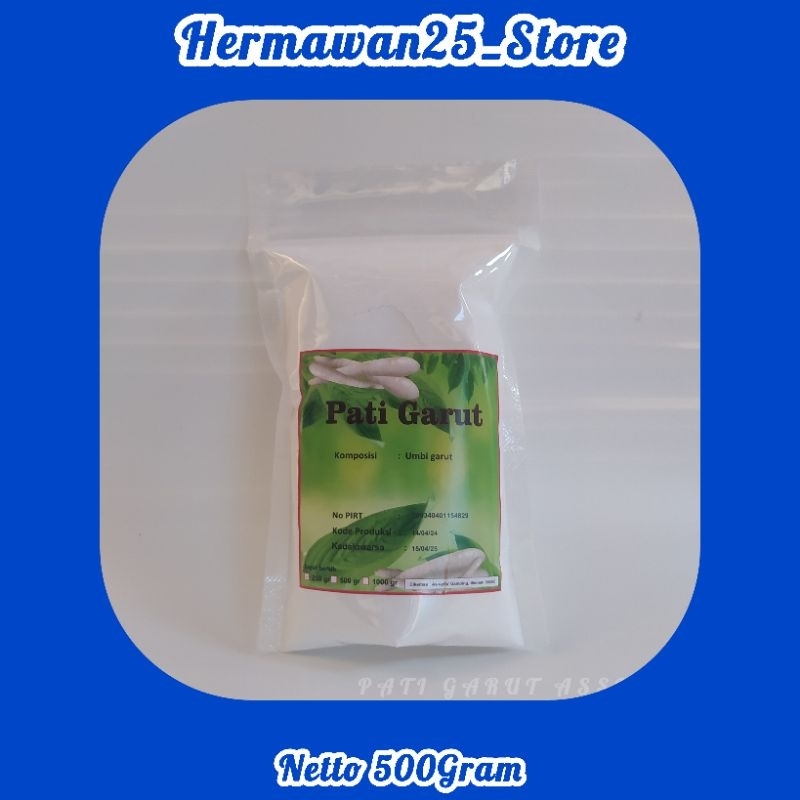 

Tepung Pati Garut ORIGINAL 500 GRAM